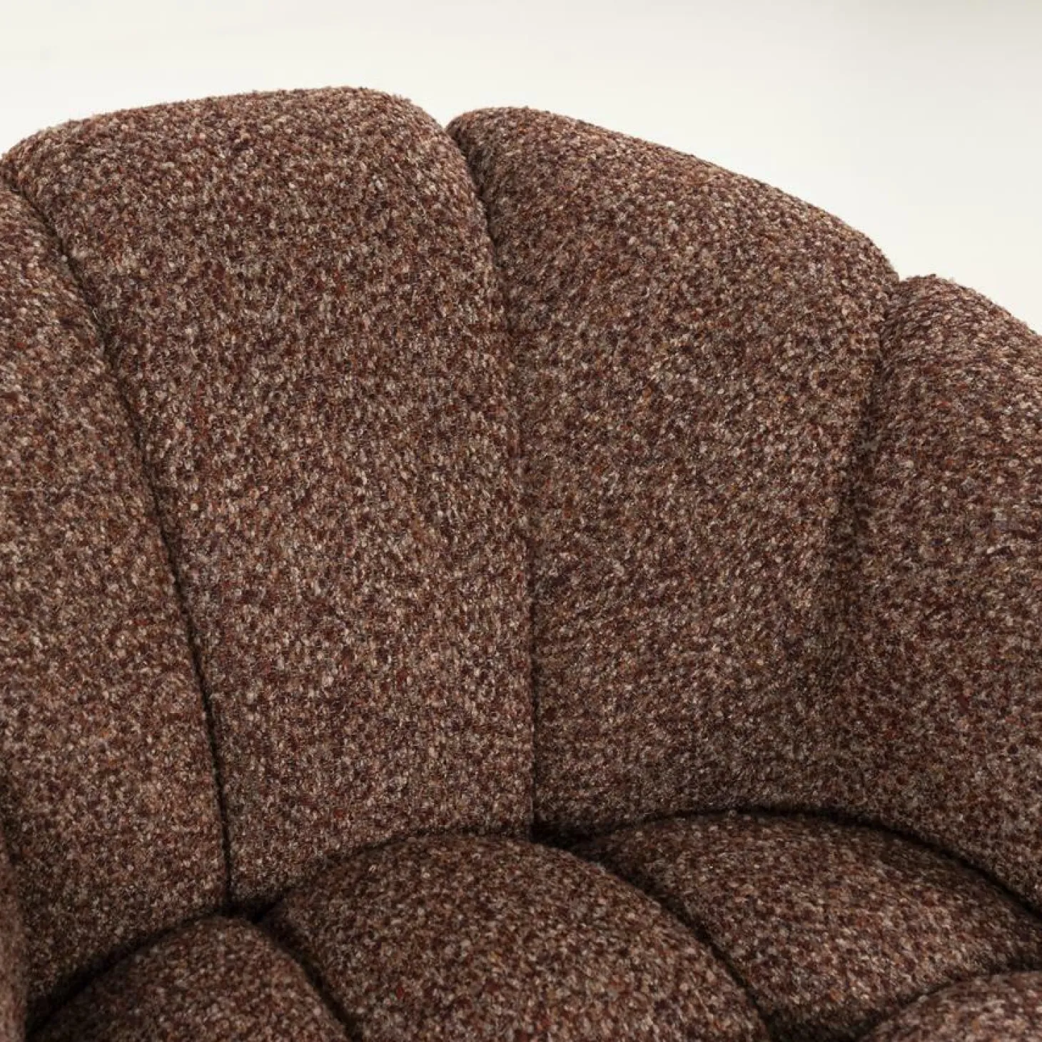 Fauteuil Tina Bouclé - Rood - Loft24.nl