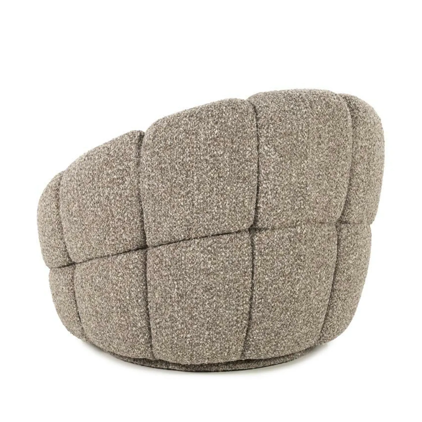 Fauteuil Tina Bouclé - Taupe - Loft24.nl