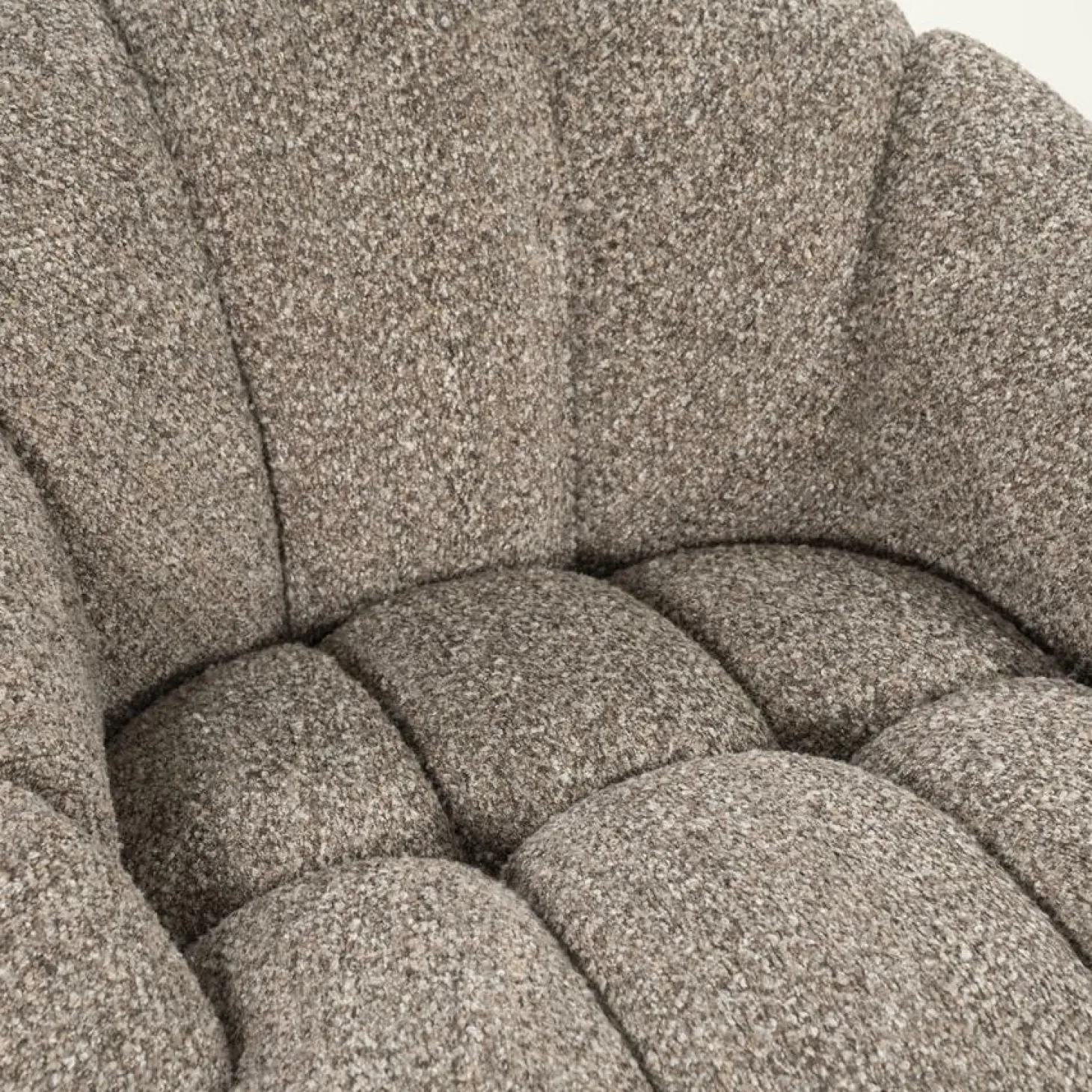 Fauteuil Tina Bouclé - Taupe - Loft24.nl