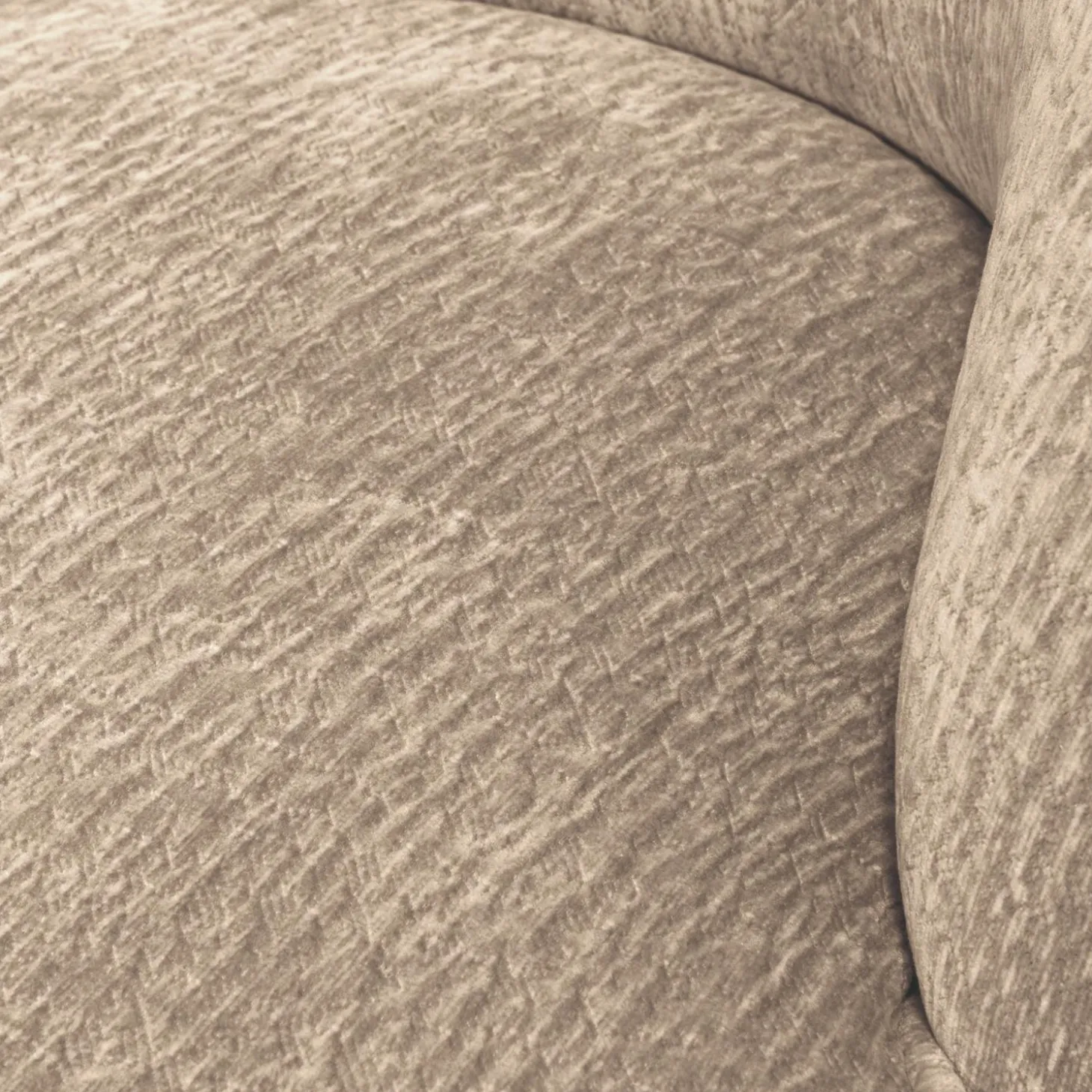 Fauteuil Vogue 3D Chenille - Zand - Loft24.nl