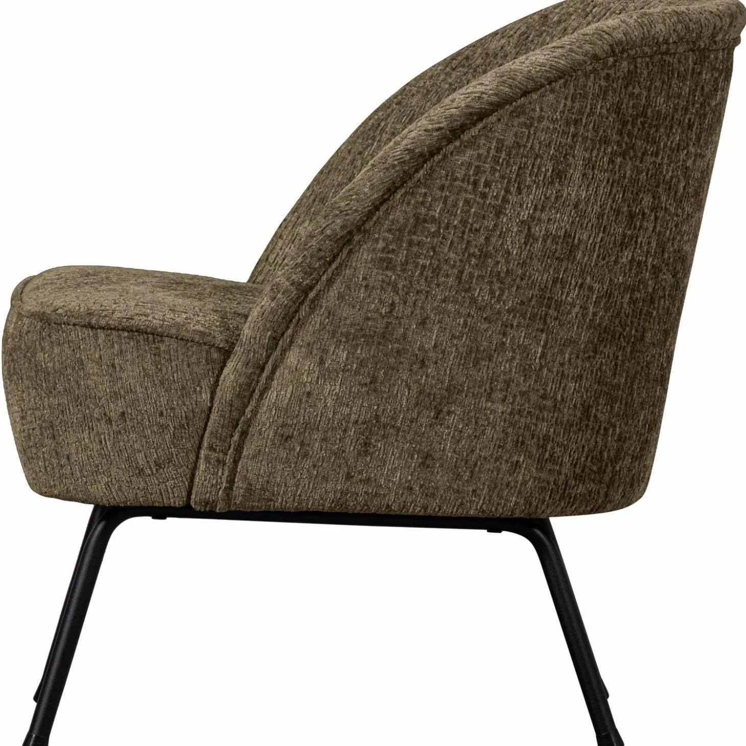 Fauteuil Vogue Structure Velvet - bonsai - Loft24.nl