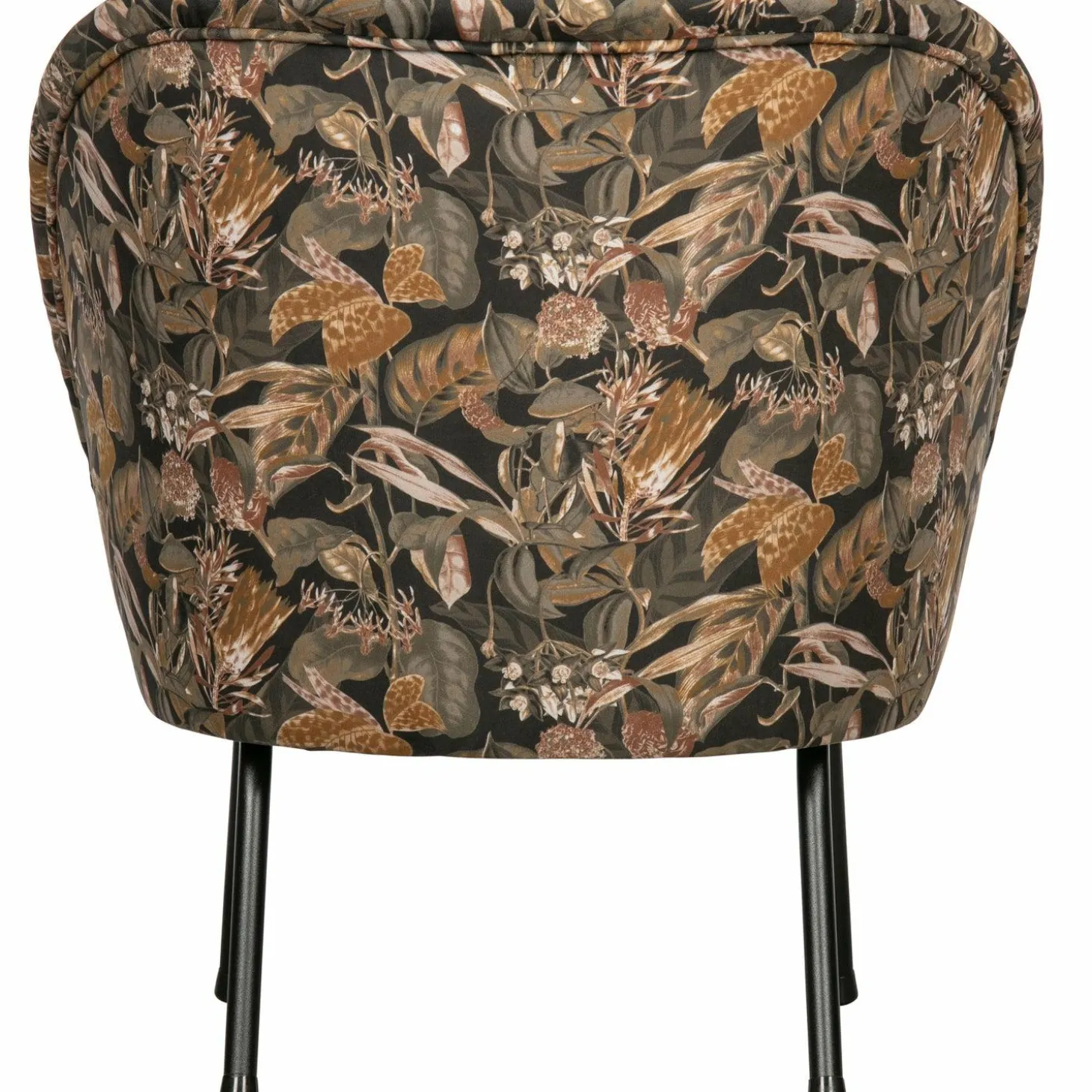 Fauteuil Vogue Velvet Fluweeel - Bouquet Zwart - Loft24.nl