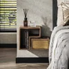 Hangend Nachtkastje Brass Met 1 lade Set van 2 stuks - Loft24.nl