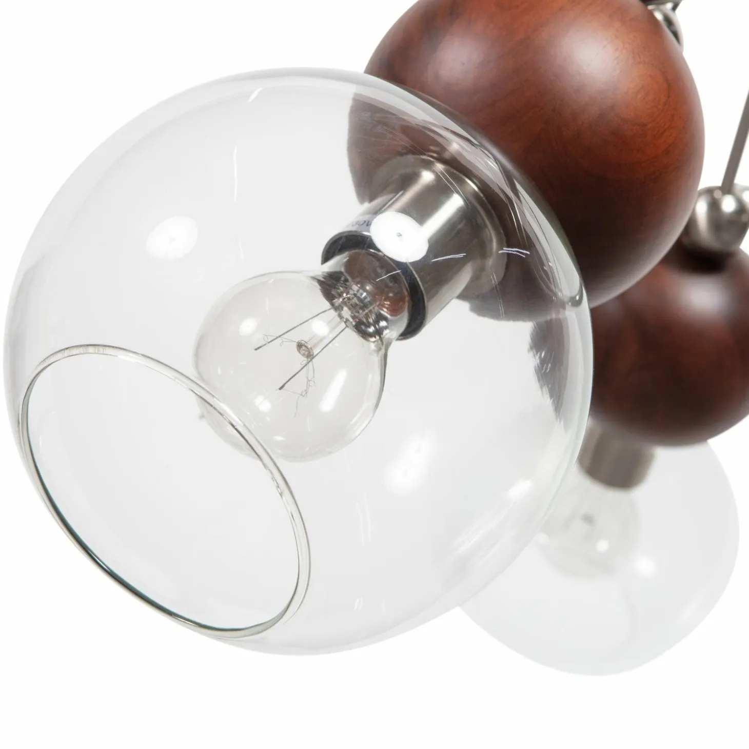 Hanglamp Babble Walnoothout - Loft24.nl
