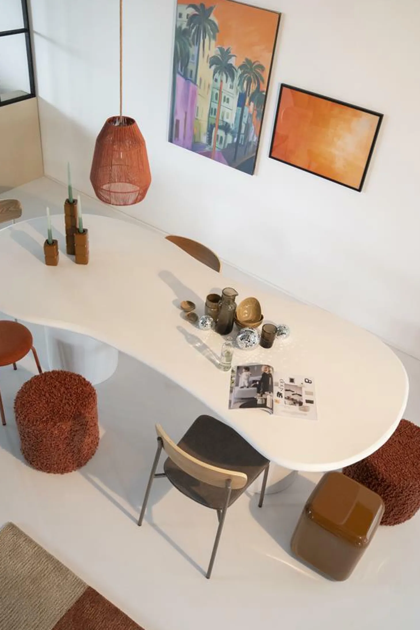 Hanglamp Cirque 2 - Jute Perzik - Loft24.nl