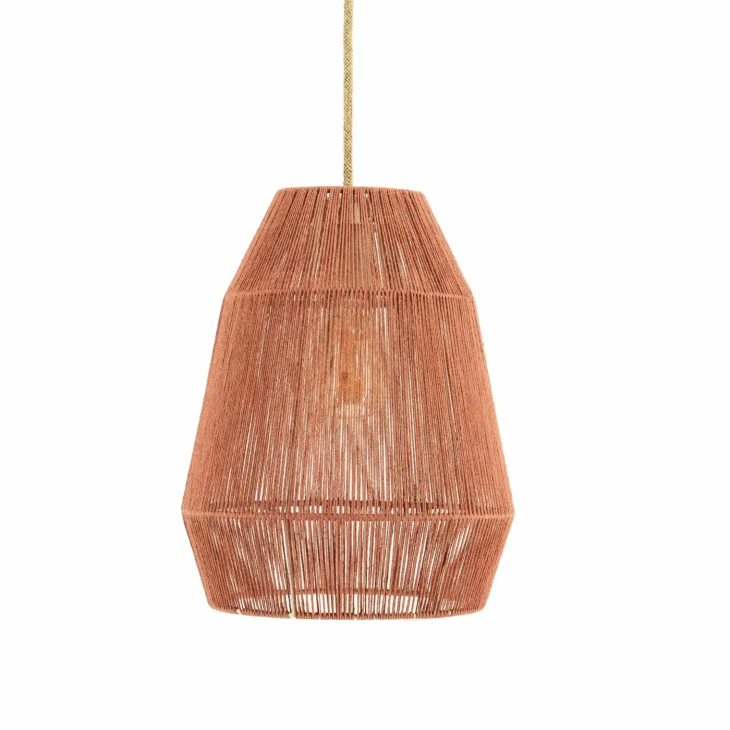Hanglamp Cirque 1 - Jute Perzik - Loft24.nl