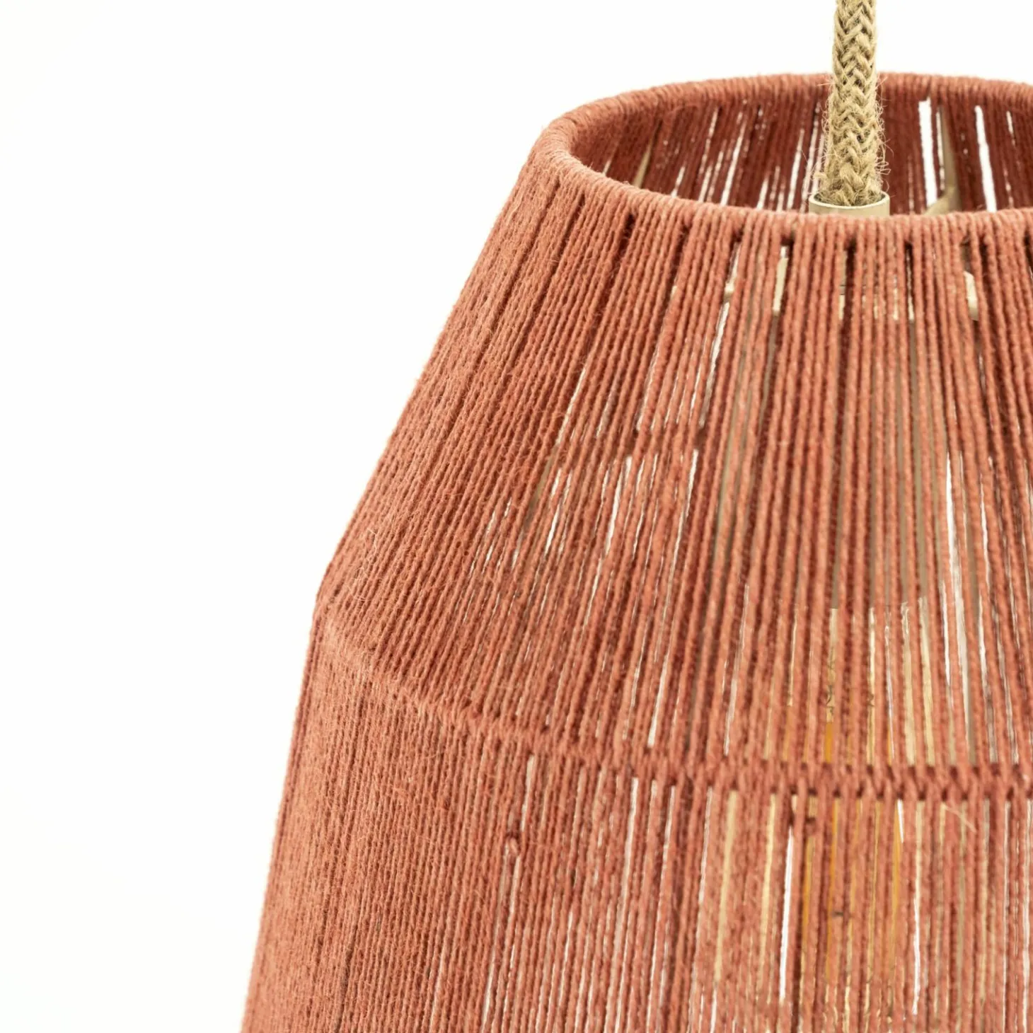 Hanglamp Cirque 1 - Jute Perzik - Loft24.nl
