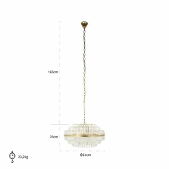 Hanglamp Desire Crystal - Loft24.nl