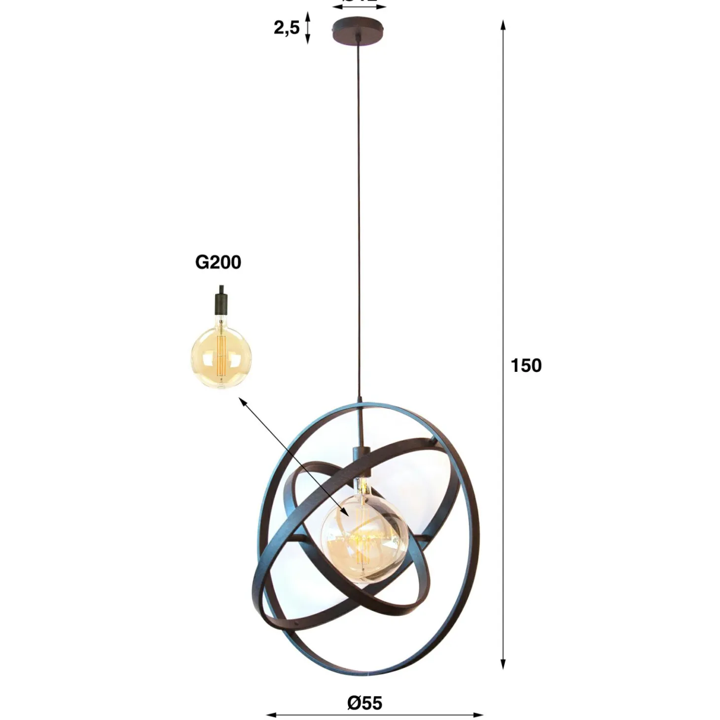Hanglamp Galaxy - Loft24.nl