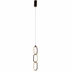 Hanglamp Lacey kleur Brons - Loft24.nl