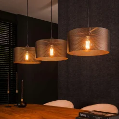 Hanglamp 3L Mesh Rond - Loft24.nl