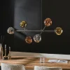 Hanglamp 6L Molecule Mix Glas - Loft24.nl