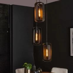 Hanglamp Mesh Rotate 3L - Loft24.nl