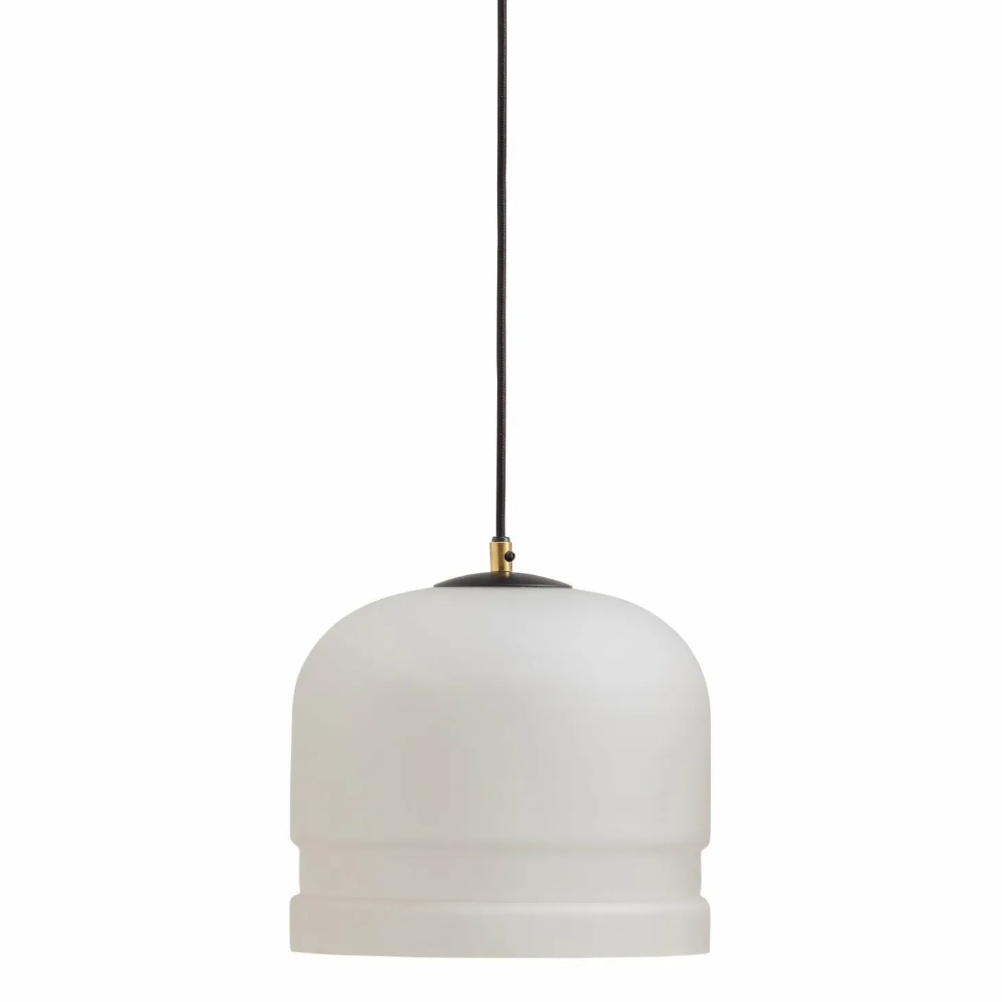 Hanglamp Micah Glas kleur Mat Wit - Loft24.nl