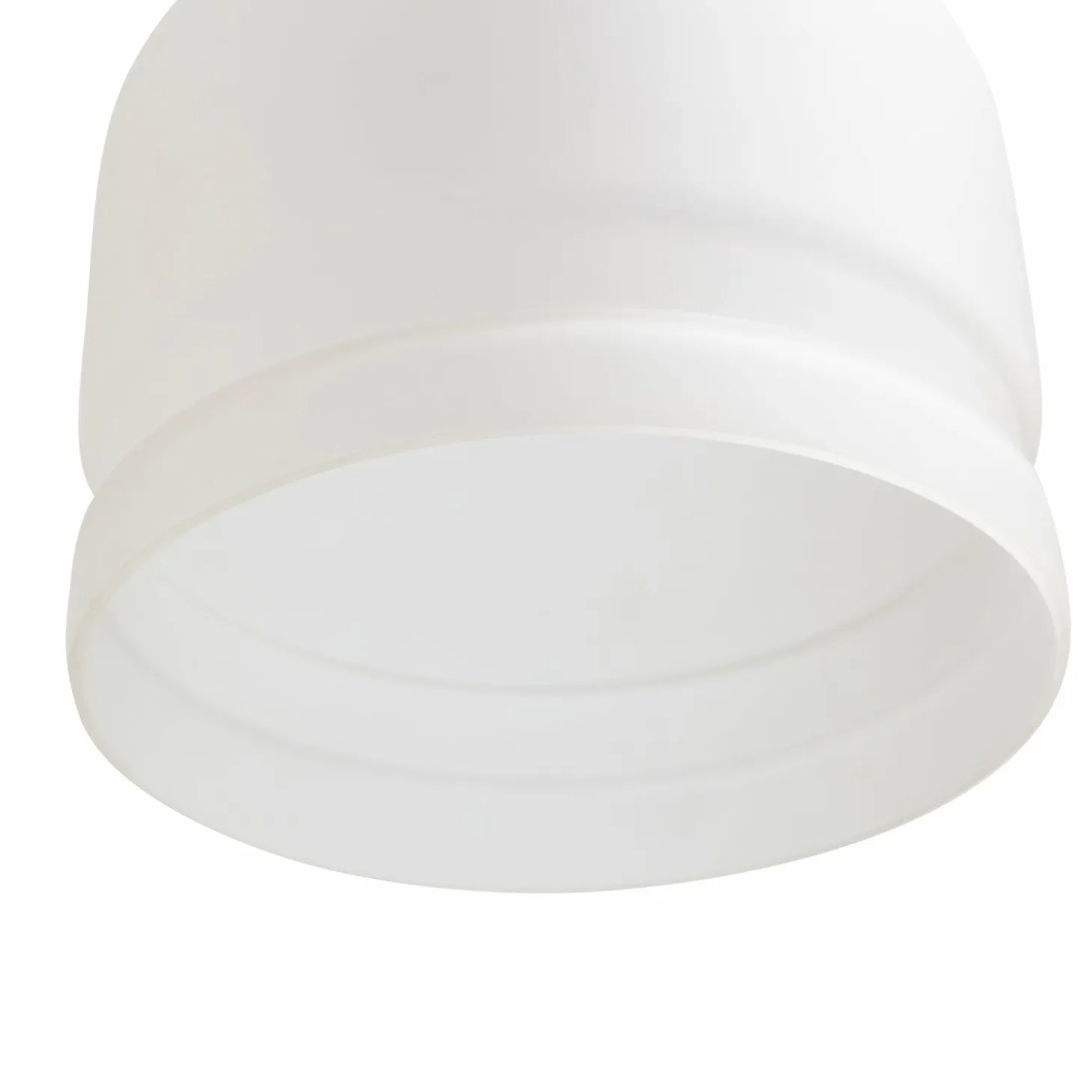 Hanglamp Micah Glas kleur Mat Wit - Loft24.nl