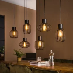 Hanglamp 3+3 Mix Metaal - Loft24.nl