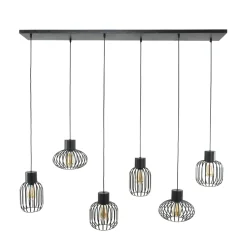 Hanglamp 3+3 Mix Metaal - Loft24.nl