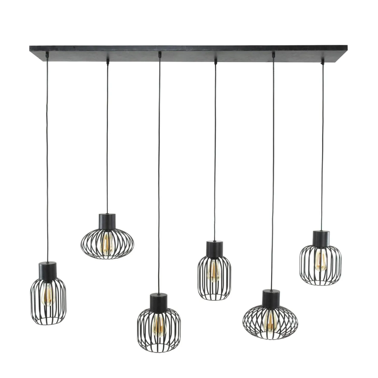 Hanglamp 3+3 Mix Metaal - Loft24.nl