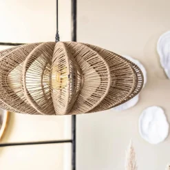 Hanglamp Nimbus Metaal en touw - Naturel - Loft24.nl