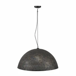 Hanglamp Punch Zwart Bruin - 1 lamp - Loft24.nl