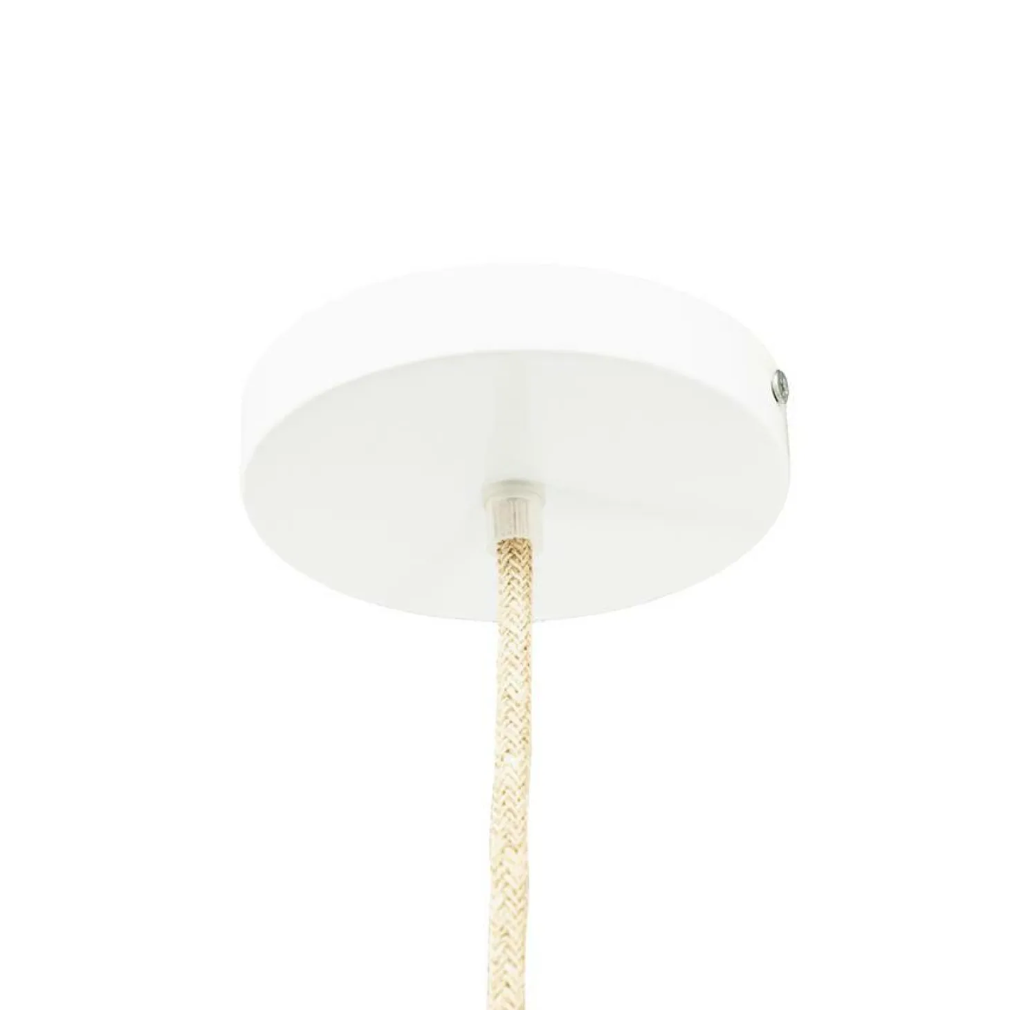 Hanglamp Reb - Zeegras en katoen - Loft24.nl