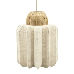 Hanglamp Reb - Zeegras en katoen - Loft24.nl