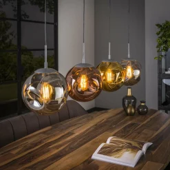 Hanglamp Stellar met 4 lampen - Ø25 cm - Loft24.nl