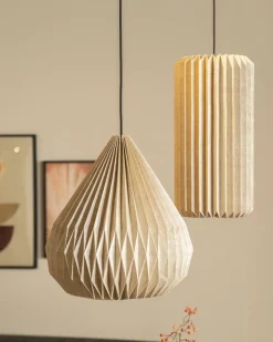 Hanglamp Zuki Linnen - 41cm - Loft24.nl