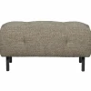 Hocker Lloyd Grof Geweven Bruin - Loft24.nl