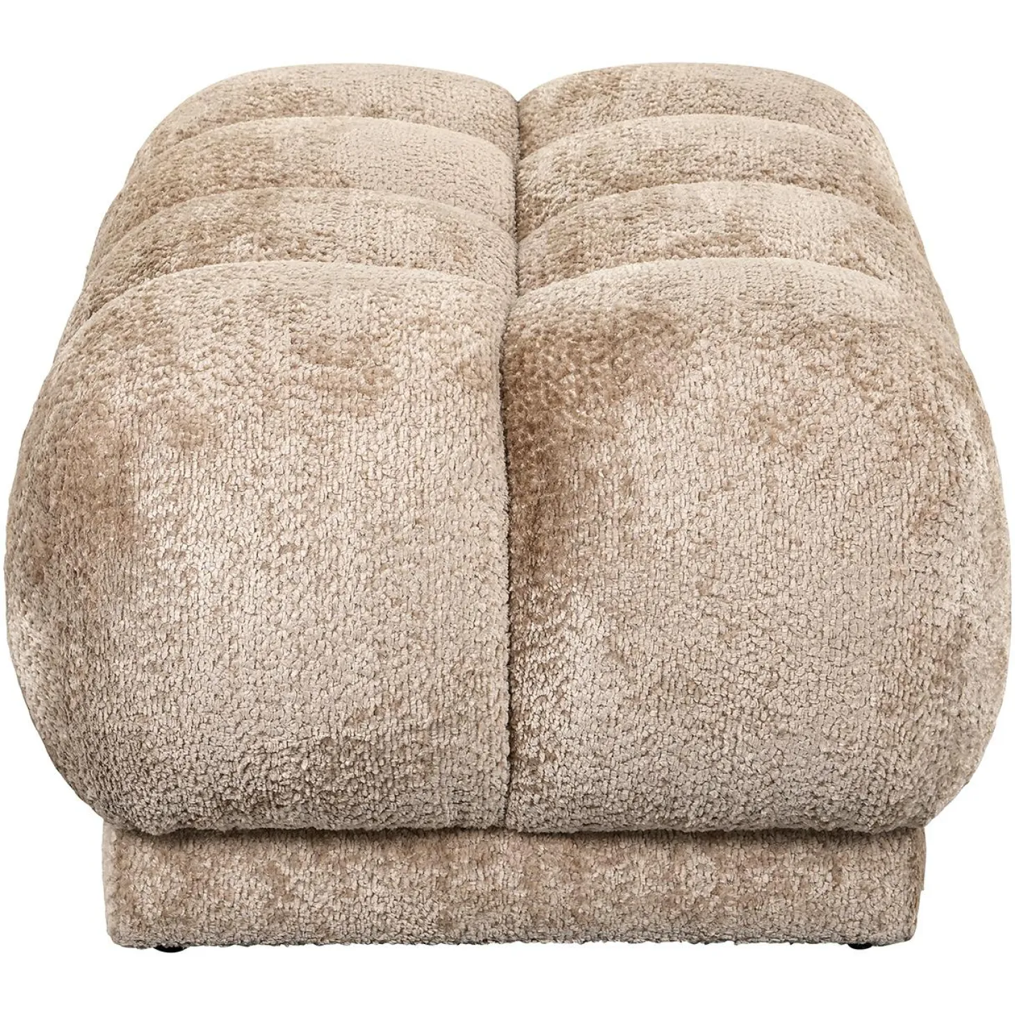 Hocker Noah Chenille - Naturel - Loft24.nl