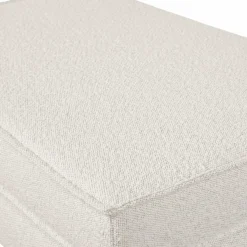 Hocker Rodeo Op Poten Bouclé Beige - Loft24.nl