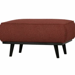 Hocker Statement Bouclé Walnoot - Loft24.nl