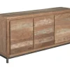 Industrieel Dressoir Venetië met 3 deuren - Loft24.nl