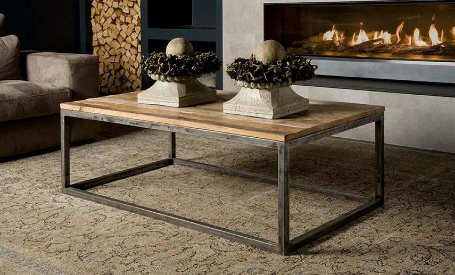 Industriële Salontafel Venetië - Loft24.nl