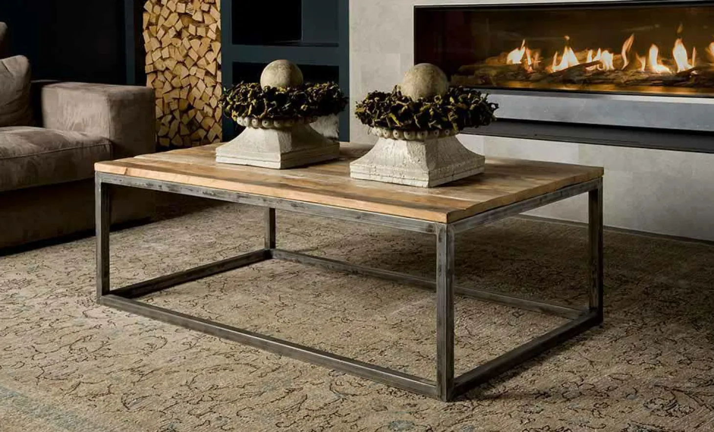 Industriële Salontafel Venetië - Loft24.nl
