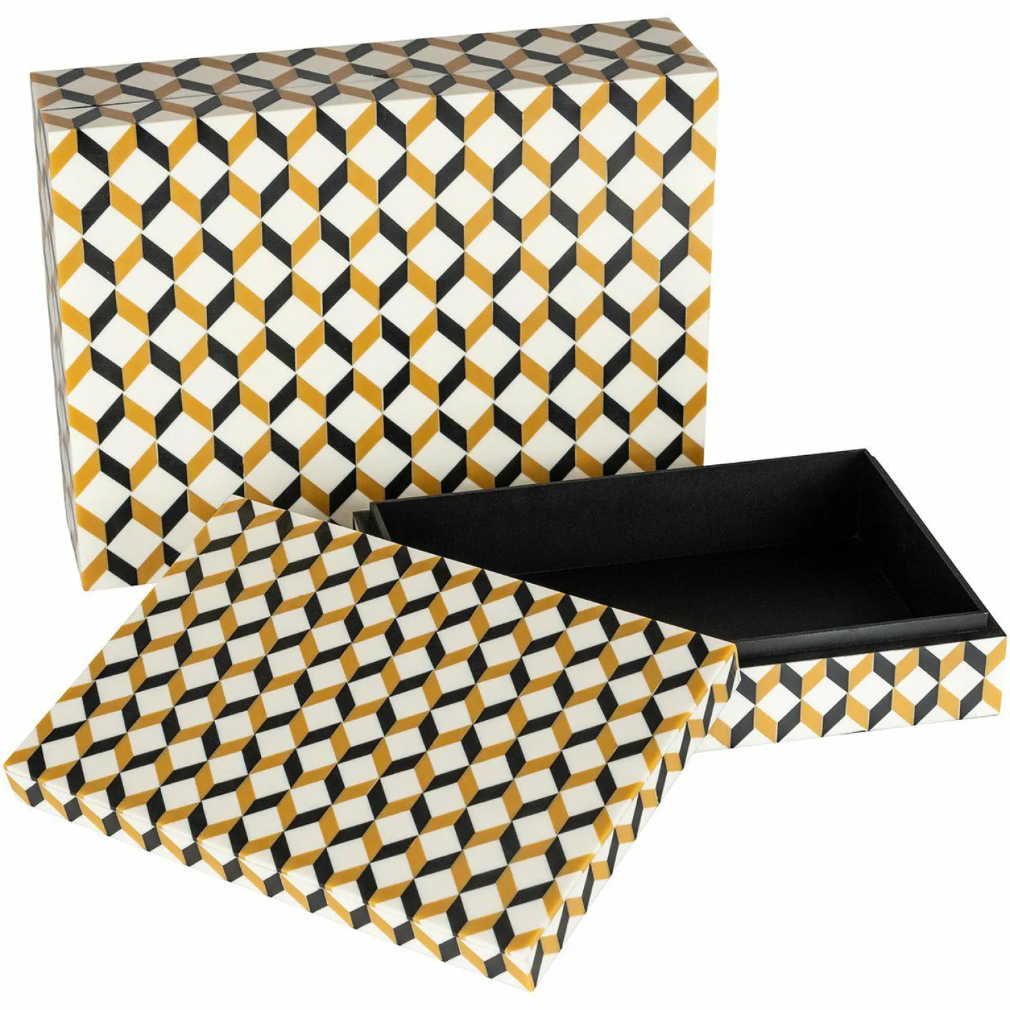 Juwelenbox Frences Resin Set van 2 stuks - Loft24.nl