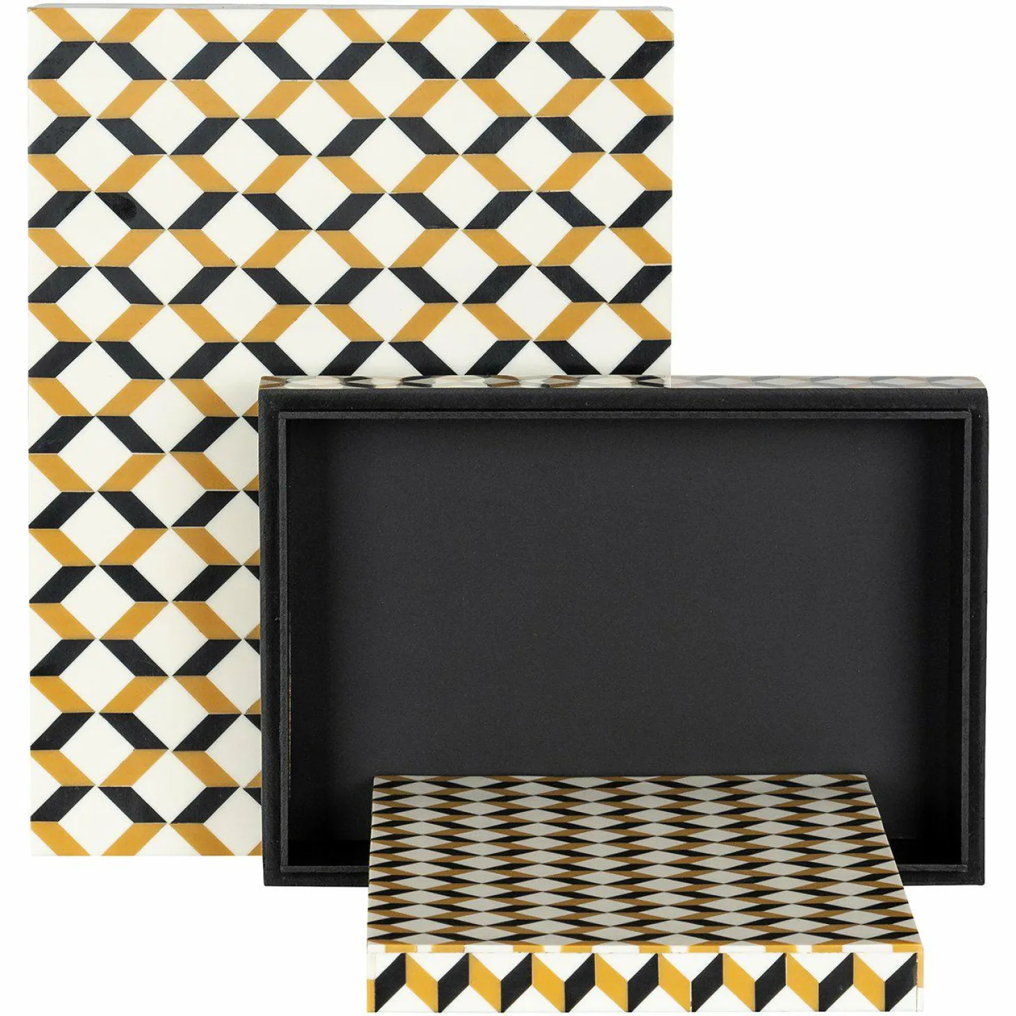 Juwelenbox Frences Resin Set van 2 stuks - Loft24.nl