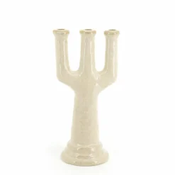Kaarshouder Blix beige - 38 cm hoog - Loft24.nl