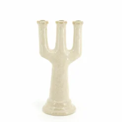 Kaarshouder Blix beige - 38 cm hoog - Loft24.nl
