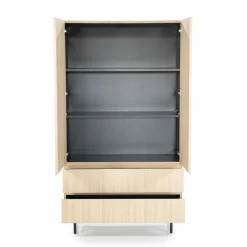 Kabinetkast / Opbergkast Thomas Eikenhout - 95x170 cm - Loft24.nl