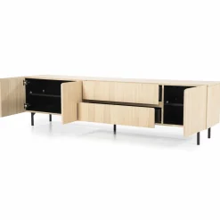 Kabinetkast / Opbergkast Thomas Eikenhout - 95x170 cm - Loft24.nl