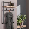 Kapstok Air Solid met 6 haken en Plank - Loft24.nl
