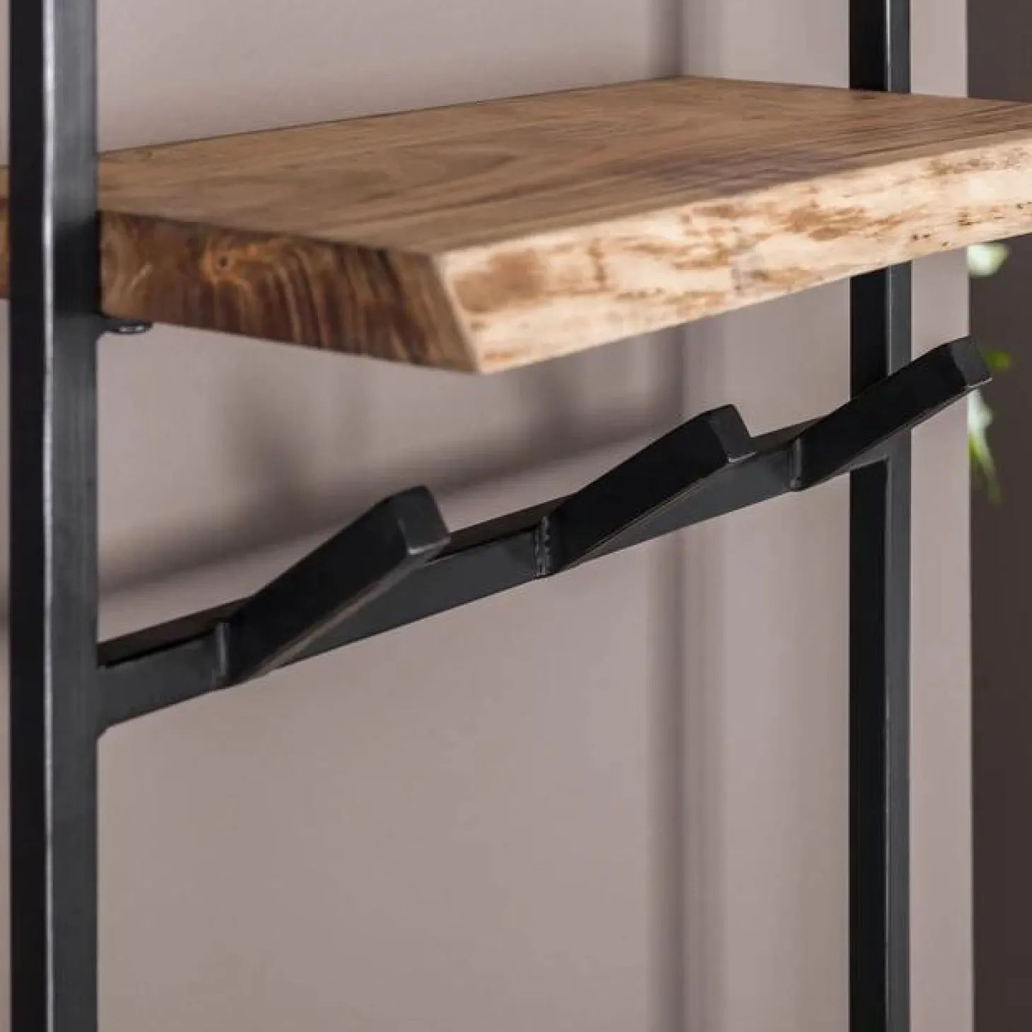 Kapstok Air Solid met 6 haken en Plank - Loft24.nl