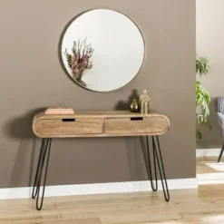 Kaptafel Barrel Mangohout 120cm - Loft24.nl