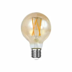 Kooldraadlamp Bol Ø7cm Amberkleurig dimbaar - Loft24.nl