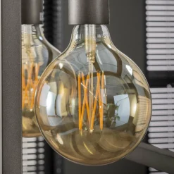 Kooldraadlamp Bol XL Ø12.5cm Amberkleurig dimbaar - Loft24.nl
