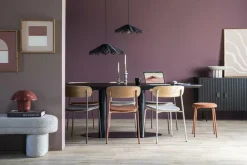 Kruk Skola - Beige (zithoogte 47 cm) - Loft24.nl