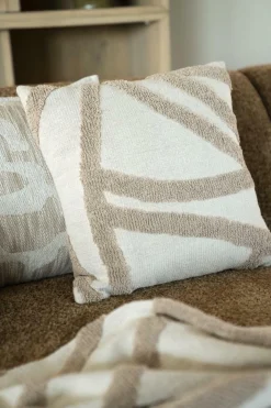 Kussen Majani - Taupe - Loft24.nl