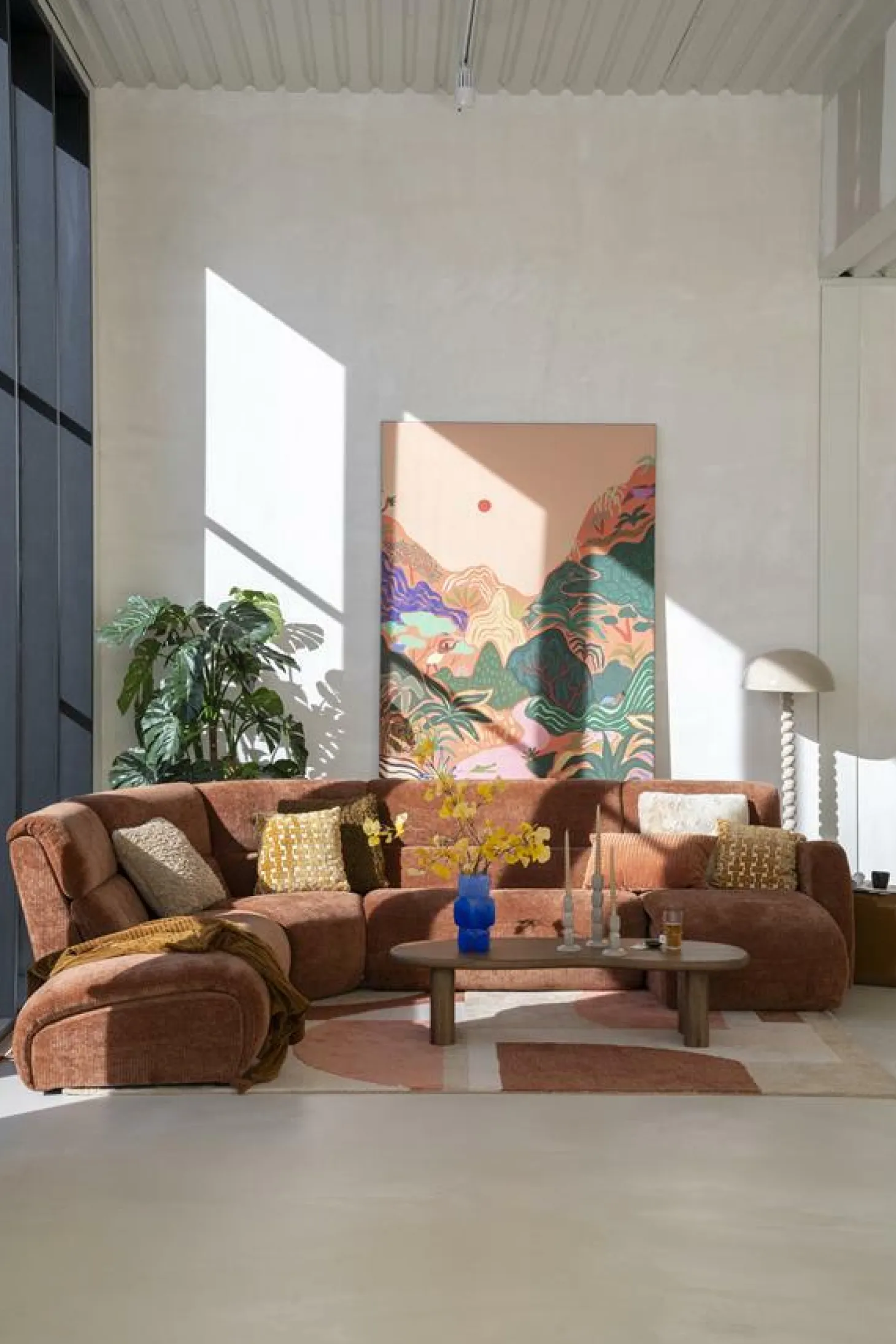 Kussen Sirun - Terracotta - Loft24.nl