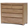 Ladekast Corona Teak met 5 laden - Loft24.nl